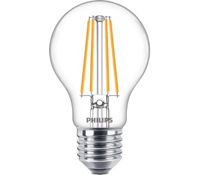 Klassisk glödlampa (LED) E27 (klar) Philips, LED GLAS 75W STAND KL ND
