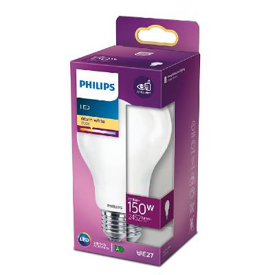 LED lampa normal A67 frost, LED GLAS 150W STA FR ND