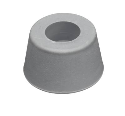 Dörrstopp gummi grå MILLERS, DÖRRSTOPP MILLERS GUMMI GRÅ 12X24MM