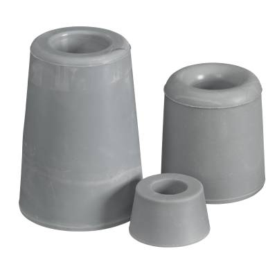 Dörrstopp gummi grå MILLERS, DÖRRSTOPP MILLERS GUMMI GRÅ 40X40MM
