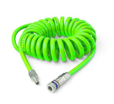 Spiralslang Hi-Vis med eSafe-koppling 320 Cejn, SLANGSATS SPIRAL CEJN 11X16 6M 320 ESAFE HI-VIS
