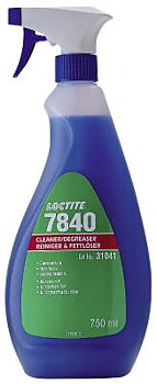 Rengöring/avfettning Loctite 7840, RENGÖRING 7840 750ML AVFETTNING