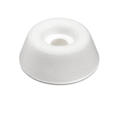 Dörrstopp gummi vit MILLERS, DÖRRSTOPP MILLERS GUMMI VIT 10X22MM