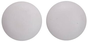 Buffert MILLERS, BUFFERT MILLERS PLAST SJÄLVHÄFTANDE VIT Ø55MM