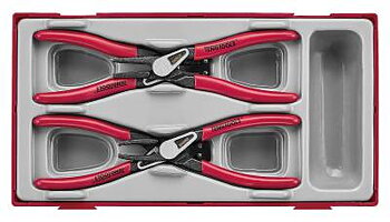 4-delars spårringstång för in-/utv. spårringar Teng Tools TT474-5E, SPÅRRINGSTÅNGSATS TT474-5E 4 DELAR