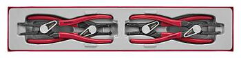 4-delars spårringstång för in-/utv. spårringar Teng Tools TTX474-9E, SPÅRRINGSTÅNGSATS TTX474-9E 4 DELAR
