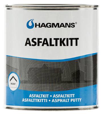Asfaltkitt Hagmans, ASFALTKITT 55002 HAGMANS PATRON 310ML