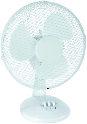 Bordsfläkt 9'' vit 25 w - Malmberg