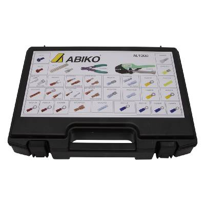 Kabelskor i sats. Abiko AL-1000, KABELSKOSORTIMENT AL-1000 - 2