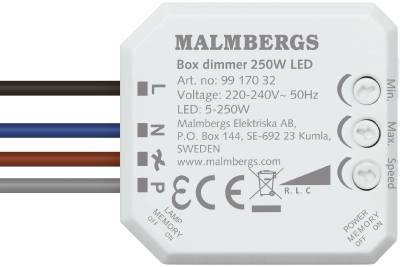 Dosdimmer unv. (r,c,l) - Malmberg