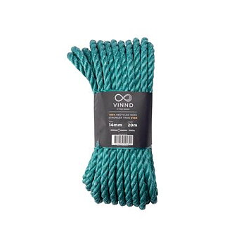 Tågvirke hank grön 14 mm 20 m - Vinnd
