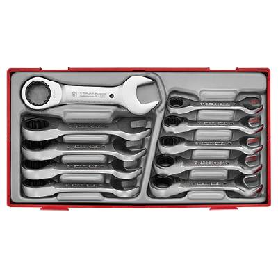 U-ringspärrnyckelsats stubby (10-delad) Teng Tools TT6010MRS, U-RINGSPÄRRNYCKELSATS STUBBY 10-19MM TENG TOOLS TT6010MRS - 2