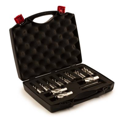 Kärnborrsats Turbo Steel HSS 1'', KÄRNBORR SET TURBO STEEL 12-26MM 1'' HSS - 3