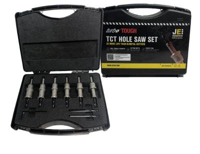 Hålsågssats Turbo Tough HM 1'', HÅLSÅG SET TURBO TOUGH 16-25MM 1'' TCT