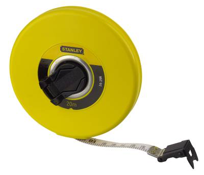 Glasfibermåttband i kapsel Stanley, MÅTTBAND GLASFIBER 30M 034297