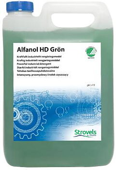 Rengöringsm. alfanol grön 5 l - Strovels