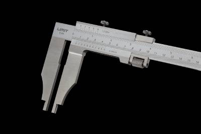 Verkstadsskjutmått med fininställning, rostfritt Limit, VERKSTADSSKJUTMÅTT 500X150MM