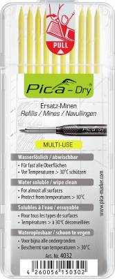 Reservstift Pica Dry, STIFT PICA DRY GUL
