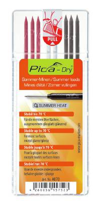 Reservstift Pica Dry, STIFT PICA MIX-GRAFIT-RÖD-VIT SUMMER HEAT