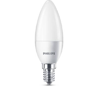 LED-lampa E14 (frostad) Philips, LED PHILIPS 25W B35 E14