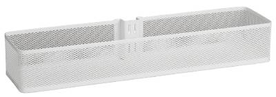 Meshkorg Door and Wall rack Elfa, KORG MESH ELFA 333190VIT 435X74X106MM