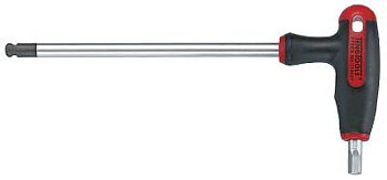 Sexkantnyckel med T-handtag Teng Tools 510502 / 510512 mm, T-NYCKEL SEXKANT KULA 4MM