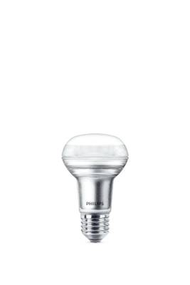 LED-reflektor R63 E27 Philips, LEDLAMPA PHILIPS CLASSIC GLAS 40W R63 E27 VARMVIT 36D