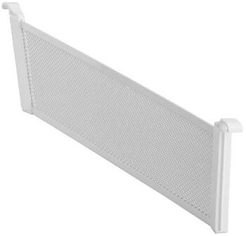 Avdelare för meshback Elfa, AVDELARE FÖR MESHBACK ELFA 223290 VIT 80X10X431MM