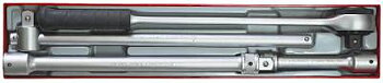 4 delars Förlängningsstänger/ spärrhandtag-sats. Teng Tools TTX3404S, HYLSVERKTYGSSATS 3/4 TTX3404S