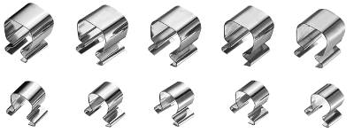 Clipshållare Teng Tools ALU14 - ALU34, CLIPS ALUMINIUM 1/2 10ST - 2