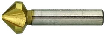 Försänkare - för metall HSS, av titannitrid (TIN), FÖRSÄNKARE HSS-TIN 10,4-90