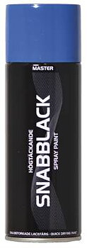 Sprayfärg Master Snabblack, SPRAYFÄRG MASTER 1013 SNABBLACK SILVER 400ML