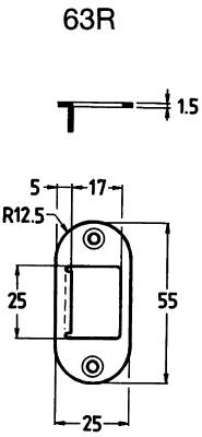 Slutbleck Fix 63R, SLUTBLECK 63R FIX ELFÖRZINKAT