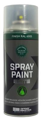 Sprayfärg&nbsp;Elite Spray Master, SPRAYFÄRG SPRAY MASTER ELITE GRÖN6005 BLANK 400ML