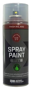 Sprayfärg&nbsp;Elite Spray Master, SPRAYFÄRG SPRAY MASTER ELITE BRUN BLANK 400ML