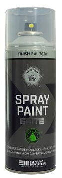 Sprayfärg&nbsp;Elite Spray Master, SPRAYFÄRG SPRAY MASTER ELITE GRÅ 7038 BLANK 400ML