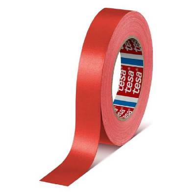 Vävtejp Tesa 4651, 56342, 56344, VÄVTEJP 4651 TESA PREMIUM RÖD 19MMX50M - 3