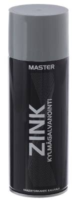 Kallgalvanisering (aerosol, burk) Master Zink, ROSTSKYDDSFÄRG MASTER ZINK 23003 0,33L