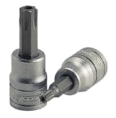 TX-hylsa. Med 3/8" fyrkantsfäste. Teng Tools M381210-C / M381250-C, HYLSBITS 3/8 TPX25