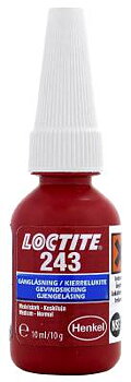 Gänglåsning medelstark Loctite 243, GÄNGSÄKRING NORM 250ML 243