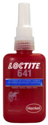 Cylindrisk fastsättning Loctite 641, LIM CYLINDRISK 641 50ML