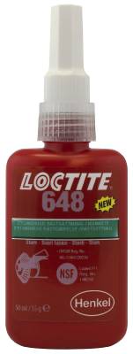 Cylindrisk fastsättning , höghållfast Loctite 648, LIM CYLINDRISK 648 5ML - 2