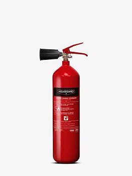 Kolsyresläckare Housegard, BRANDSLÄCKARE HOUSEGARD CO2 K2 RÖD 2KG