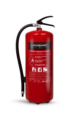 Pulversläckare Housegard, PULVERSLÄCKARE HOUSEGARD PE12HR-A  12KG