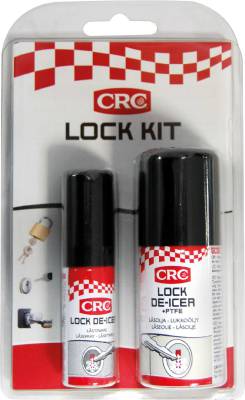 CRC Lock De-Icer (sats), LÅSKIT CRC 15ML OCH 40ML, PTFE