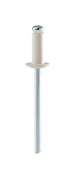 Färgade blindnitar Rapid, BLINDNIT RAPID ALU DIAMETER 4X10 BENVIT