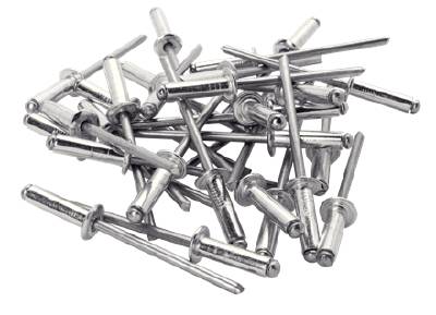 Rapid-nitar alu, BLINDNIT ALUMINIUM RAPID 4X8MM 500-PACK