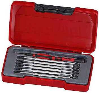Finmekanikermejslar i sats Teng Tools TM708, FINMEKANIKERMEJSELSATS 8 DELAR