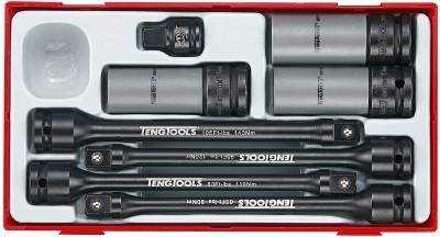 8 delars Torsionsstavssats Teng Tools TTTS08, TORSIONSTAVSATS 8 DELAR