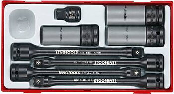 8 delars Torsionsstavssats Teng Tools TTTS08, TORSIONSTAVSATS 8 DELAR